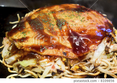 Hiroshima style okonomiyaki Hiroshima style okonomiyaki 8109856