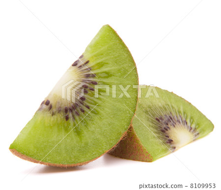 Sliced kiwi fruit segment 8109953