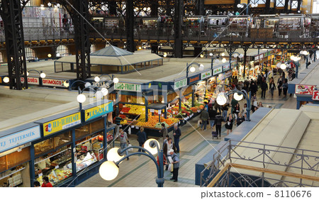 Budapest's Central Market Budapest's Central Market 8110676