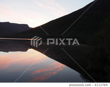 Lake in the mountains 8112769