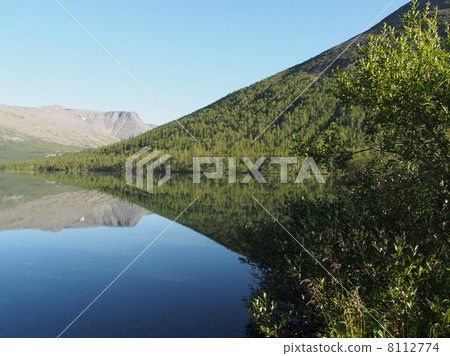 Lake in the mountains Lake in the mountains 8112774