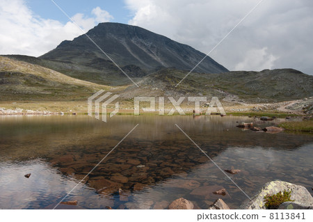 Lake Bjornboltjonne (Besseggen, Norway) Lake Bjornboltjonne (Besseggen, Norway) 8113841