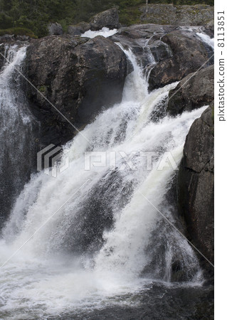 Rjukandefossen waterfall (Hemsedal, Norway) Rjukandefossen waterfall (Hemsedal, Norway) 8113851