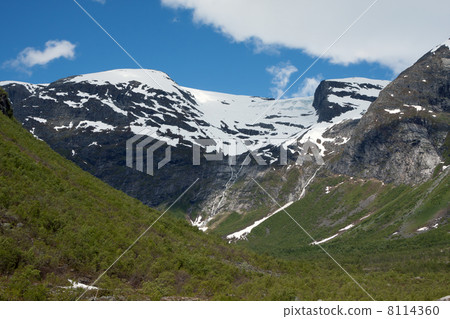 Bodalen valley (Jostedalsbreen national park, Norway) Bodalen valley (Jostedalsbreen national park, Norway) 8114360