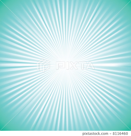 green rays background - Stock Illustration [8116460] - PIXTA