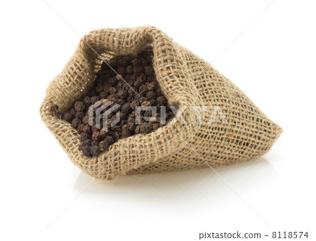 pepper spices on white 8118574