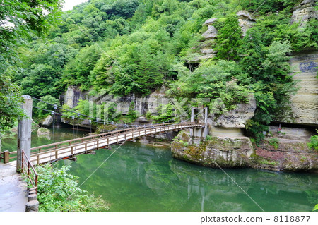 tonohetsuri, aga river, shimogo 8118877