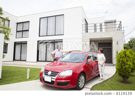 一對老年夫婦 8119139