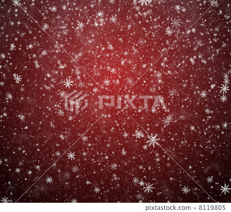 The winter background, falling snowflakes 8119805