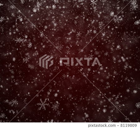 The winter background, falling snowflakes 8119809