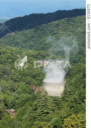 Matsukawa Geothermal Power Station and Towada Hachimantai National Park 8130875