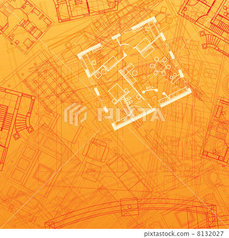 Abstract architectural background Abstract architectural background 8132027