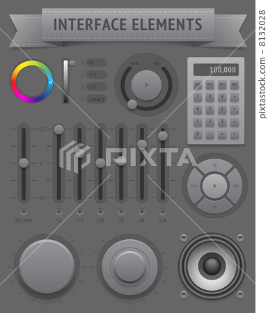 User interface elements User interface elements 8132028