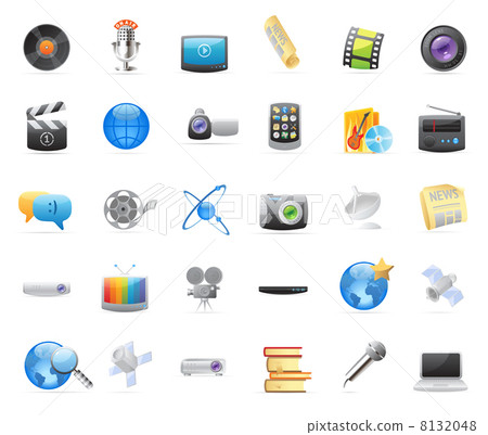 Icons for media 8132048