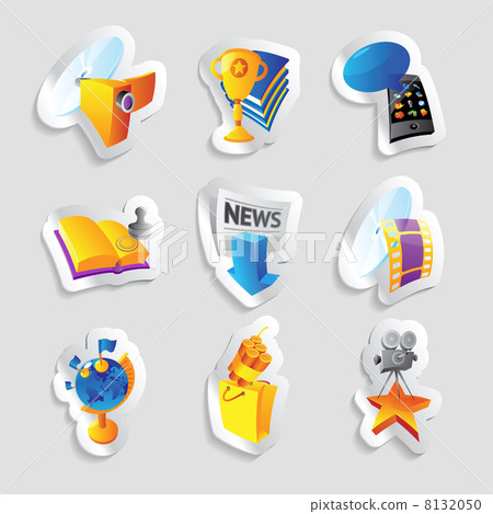 Icons for media 8132050