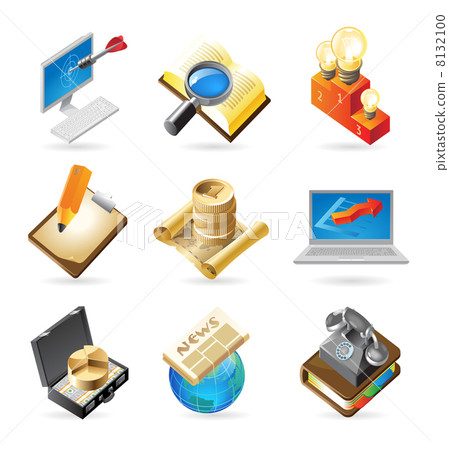 Icon concepts for business 8132100