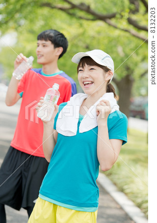 Jogging couple Jogging couple 8132203