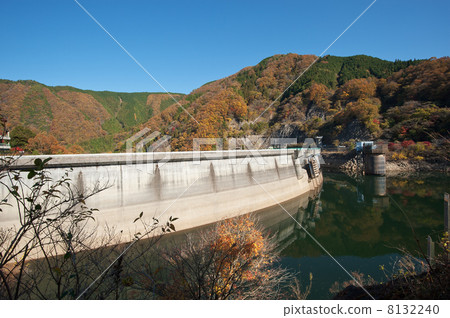 Autumn Yahagi Dam 8132240