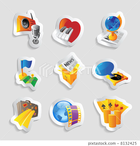 Icons for leisure 8132425