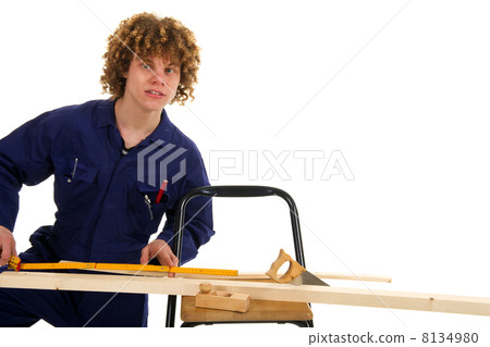 Young carpenter 8134980