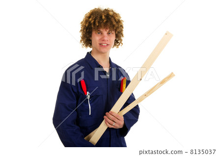 Young carpenter 8135037