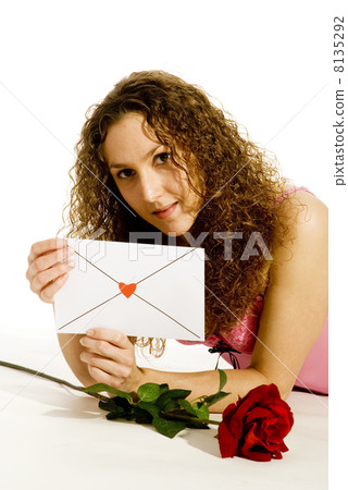 young girl in love 8135292