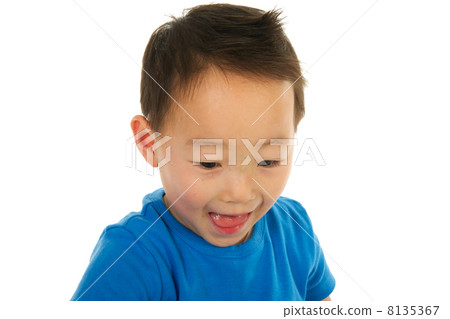 Chinese boy has fun 8135367