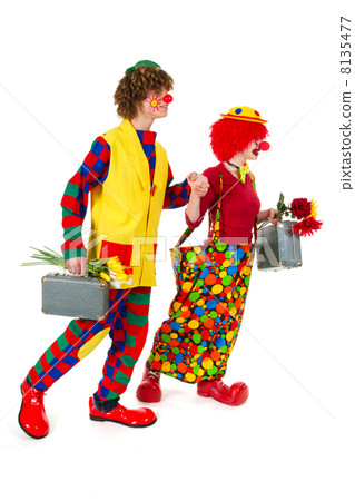 Funny traveling clowns 8135477