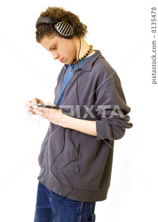 Listening to the music 8135478