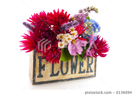 Garden flower bouquet Garden flower bouquet 8136894
