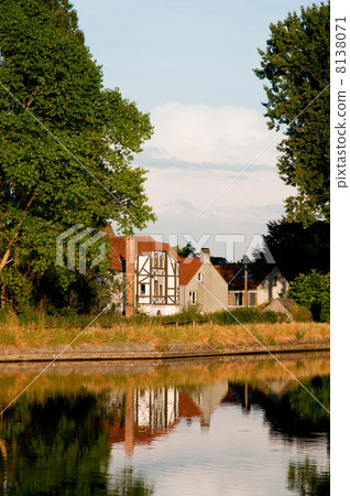 Typical Belgium houses 8138071