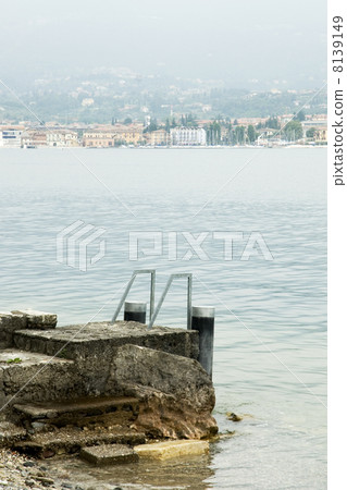 pier in lake Garda pier in lake Garda 8139149