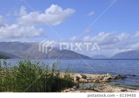 landscape with beach 8139488