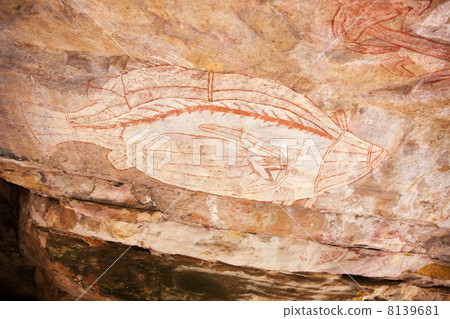 Aboriginal rocks 8139681