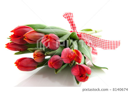 bouquet red tulips bouquet red tulips 8140674