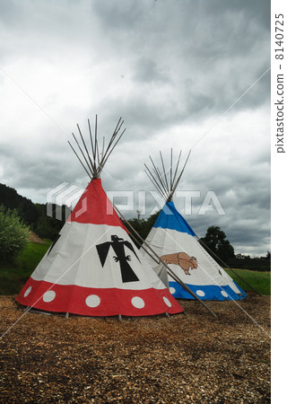 Two tipi for Indian 8140725
