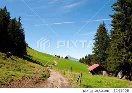 Switzerland in the mountains 8141406