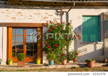 Detail typical French house Detail typical French house 8141470