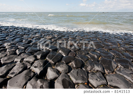 Dutch sea dike Dutch sea dike 8141513