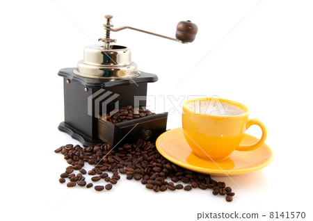 Old fashioned coffee grinder 8141570