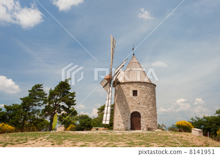 Windmill in France 8141951