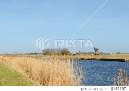 Typical dutch landscape Typical dutch landscape 8142897