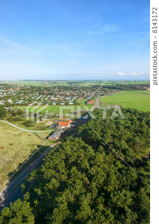 Landscape From Dutch wadden island 8143172