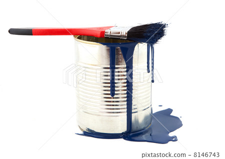 Painting blue 8146743