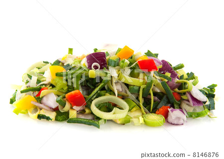 Fresh cut vegetables 8146876