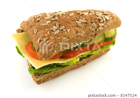 Healthy whole meal sandwich 8147524