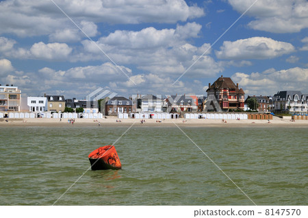 Normandy coast village Crotoy Normandy coast village Crotoy 8147570