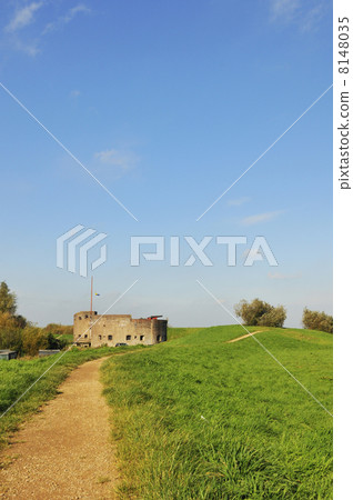 Westbatterij in Muiden Holland 8148035