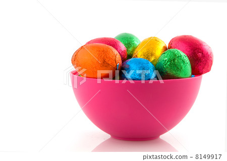 Pink bowl easter eggs Pink bowl easter eggs 8149917