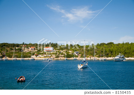 Small Greek harbor 8150435